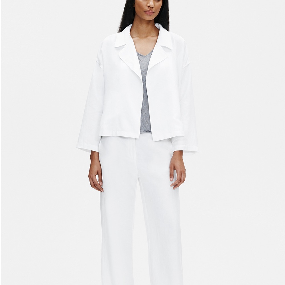 🤍Eileen Fisher Linen Blazer🤍